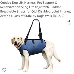 Coodeo Dog Lift and Support Harness  sz XL